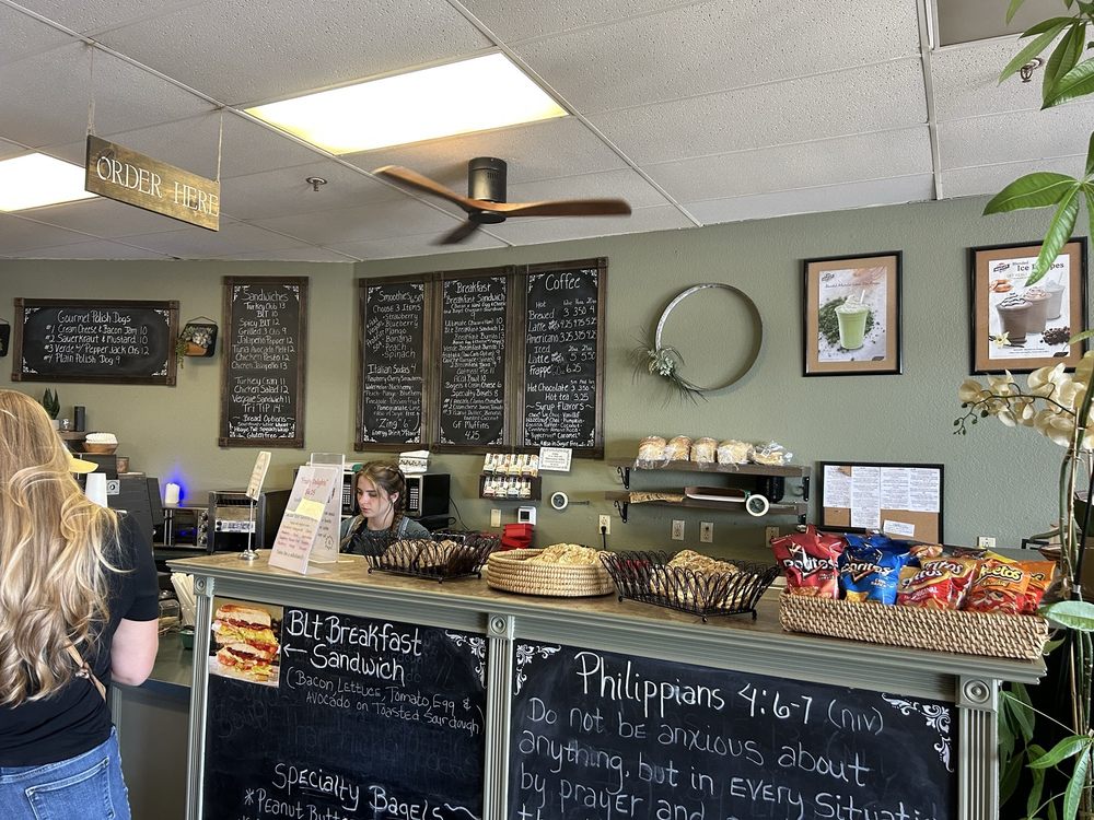 Inside Cameron Park Coffee and Deli