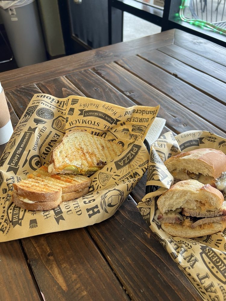 Deli sandwiches wrapped to go